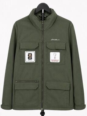 FIFA World Cup Qatar 2022 Eddie Bauer Jacket - Special Edition Custom Patchwork
